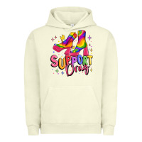 Pigment Pistachio support drag pride Urban Hoodie - MaliasSmallBusiness