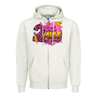 Oatmeal Heather little miss 2nd grade Zipper Hoodie - texasbilliewilder