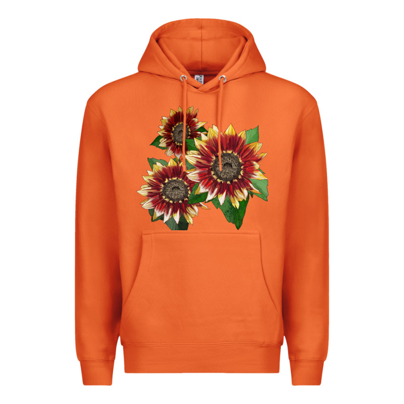 Florenza Sunflower Premium Hoodie by LillyAllenDesigns | Teevron