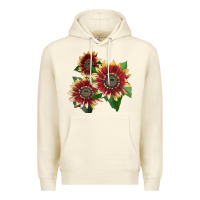 Sandshell Florenza Sunflower Premium Hoodie - LillyAllenDesigns