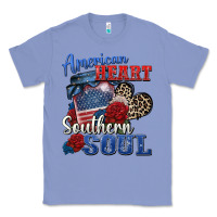 Colony Blue american heart southern soul Classic Tee - Zillion Design Studio