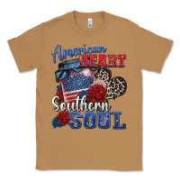 Toasted Coconut american heart southern soul Classic Tee - Zillion Design Studio