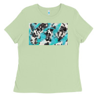 Matcha cowhide glitter  cup Ladies Tee - BarkalooDesign