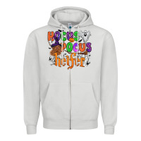Dove Grey hocus pocus heifer Zipper Hoodie - Zillion Design Studio