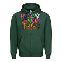 Sports Green hocus pocus heifer Zipper Hoodie - Zillion Design Studio