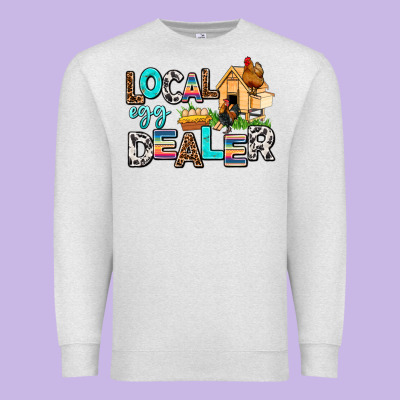 Local Egg Dealer Premium Sweatshirt Designed By Adodesignshop