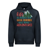 Navy life is meant for good friends and great adventure Urban Hoodie - MaliasSmallBusiness