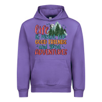 Tulip life is meant for good friends and great adventure Urban Hoodie - MaliasSmallBusiness