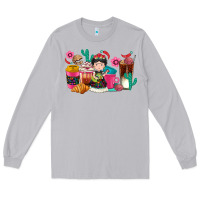 Moon Dust But first cafecito y chismecito Long Sleeve Tee - RanaPortraitStore