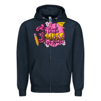 Navy little miss 3 rd grade Zipper Hoodie - texasbilliewilder