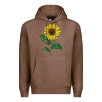 Chestnut Sunray yellow sunflower Premium Hoodie - LillyAllenDesigns