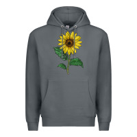 Rock Sunray yellow sunflower Premium Hoodie - LillyAllenDesigns