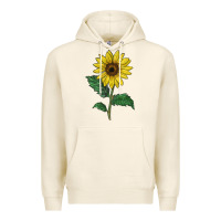 Tofu Sunray yellow sunflower Premium Hoodie - LillyAllenDesigns