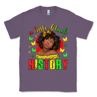 Lavender a little black history with girl juneteenth Classic Tee - texasbilliewilder