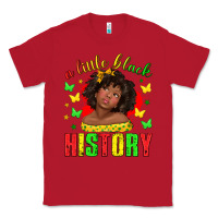 Red a little black history with girl juneteenth Classic Tee - texasbilliewilder