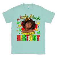 Seafoam a little black history with girl juneteenth Classic Tee - texasbilliewilder