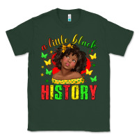 Sports Green a little black history with girl juneteenth Classic Tee - texasbilliewilder