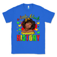 True Royal a little black history with girl juneteenth Classic Tee - texasbilliewilder