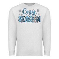 Oatmeal Heather cozy season gnome coffee Premium Sweatshirt - JahusDesignShop