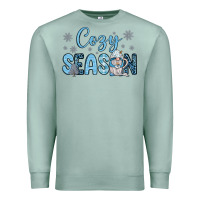 Seafoam cozy season gnome coffee Premium Sweatshirt - JahusDesignShop
