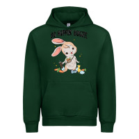 Forest Green so hoppin boujee easter bunny  belt bag ins Urban Hoodie - MaliasSmallBusiness