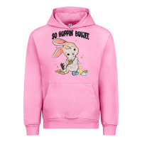 Fuchsia Pink so hoppin boujee easter bunny  belt bag ins Urban Hoodie - MaliasSmallBusiness