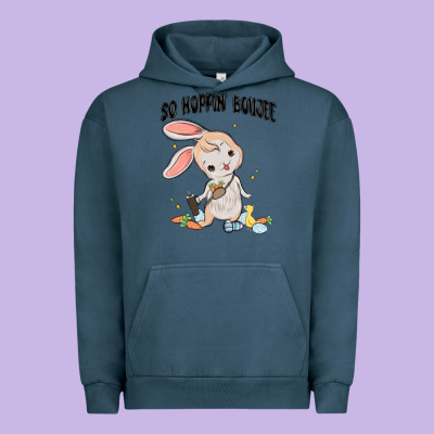 So Hoppin Boujee Easter Bunny  Belt Bag Ins Urban Hoodie Designed By Maliassmallbusiness