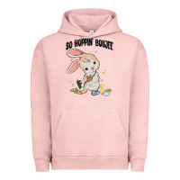 Pigment Salmon so hoppin boujee easter bunny  belt bag ins Urban Hoodie - MaliasSmallBusiness