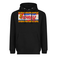 Black american honey sunflower license plate Heavyweight Hoodie - HRA Design Shop