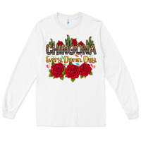 White Chingona every damn day Long Sleeve Tee - RanaPortraitStore