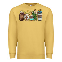 Antique Gold san judas coffee Premium Sweatshirt - JahusDesignShop