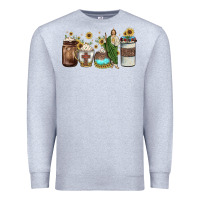 Heather Grey san judas coffee Premium Sweatshirt - JahusDesignShop