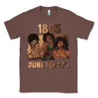Chestnut 1865 juneteenth melanin with afro Classic Tee - texasbilliewilder