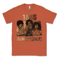 Copper 1865 juneteenth melanin with afro Classic Tee - texasbilliewilder