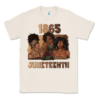 Natural 1865 juneteenth melanin with afro Classic Tee - texasbilliewilder