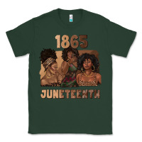 Sports Green 1865 juneteenth melanin with afro Classic Tee - texasbilliewilder