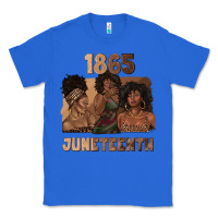 True Royal 1865 juneteenth melanin with afro Classic Tee - texasbilliewilder