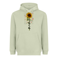 Matcha mama sunflower Heavyweight Hoodie - RacoonDesign