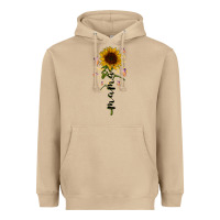 Mushroom mama sunflower Heavyweight Hoodie - RacoonDesign