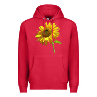 Cardinal sunflower Premium Hoodie - LillyAllenDesigns