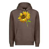 Coffee sunflower Premium Hoodie - LillyAllenDesigns
