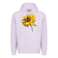 Lilac sunflower Premium Hoodie - LillyAllenDesigns