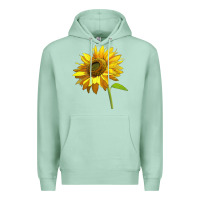Seafoam sunflower Premium Hoodie - LillyAllenDesigns