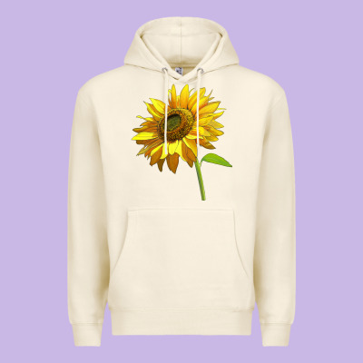 Sunflower Premium Hoodie Designed By Lillyallendesigns