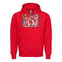 Red be mine rooster Zipper Hoodie - RanaPortraitStore