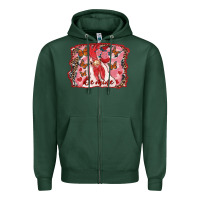 Sports Green be mine rooster Zipper Hoodie - RanaPortraitStore