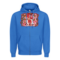 True Royal be mine rooster Zipper Hoodie - RanaPortraitStore