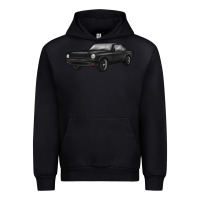 Black classic car Urban Hoodie - MaliasSmallBusiness