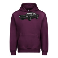 Mauve Wine classic car Urban Hoodie - MaliasSmallBusiness