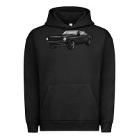 Pigment Black classic car Urban Hoodie - MaliasSmallBusiness